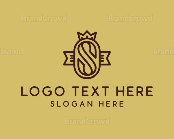 Regal Letter S Banner  Company Logo