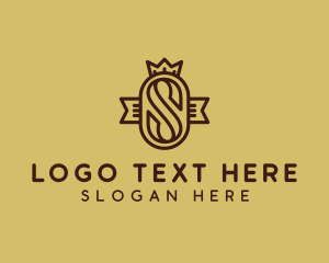 Banner - Crown Boutique Letter S logo design