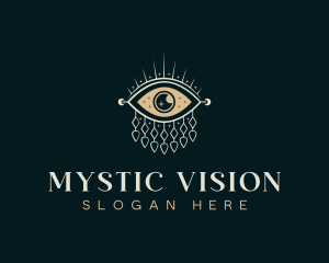 Fortune Teller - Boho Eye Fortune Teller logo design