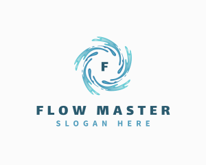 Splash Water Waves Aquatic logo design