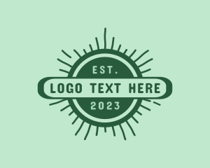 Crafting - Generic Sunrays Shop logo design