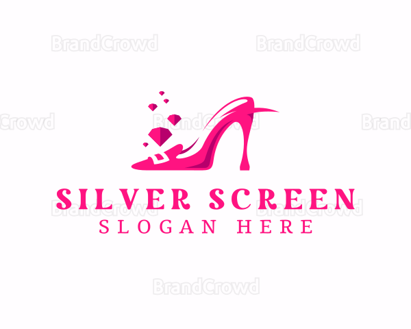 Fashion Stiletto Shoe Logo