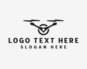 Gadget - Flying Drone Multimedia logo design