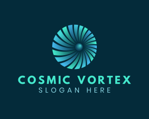 Vortex - Vortex Portal Tunnel logo design