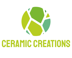 Ceramic - Green Mosaic Tiles logo design