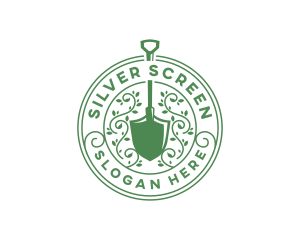 Trowel - Shovel Yard Landscaping logo design