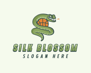 Snake Basketball League logo design