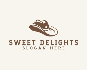 Cowboy Sheriff Hat  Logo