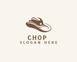 Cowboy Sheriff Hat  Logo