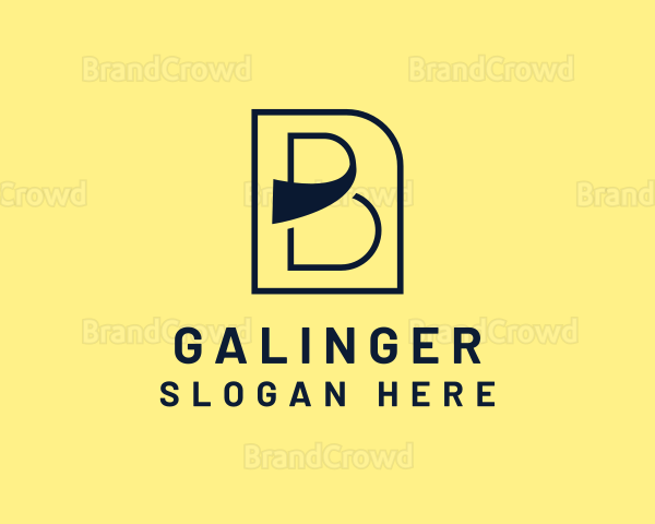 Modern Brand Letter B Logo