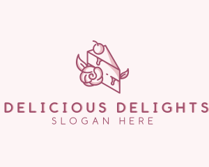 Sweet Cake Dessert logo design