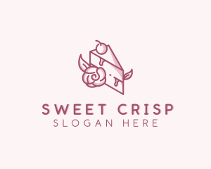 Sweet Cake Dessert logo design