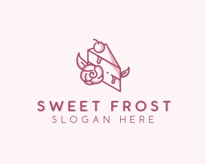 Sweet Cake Dessert logo design