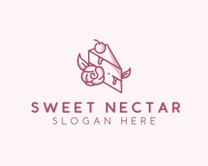 Sweet Cake Dessert logo design