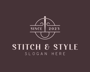 Dressmaker - Dressmaker Tailoring Sewing logo design