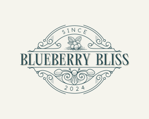 Blueberry Farmers Market logo design