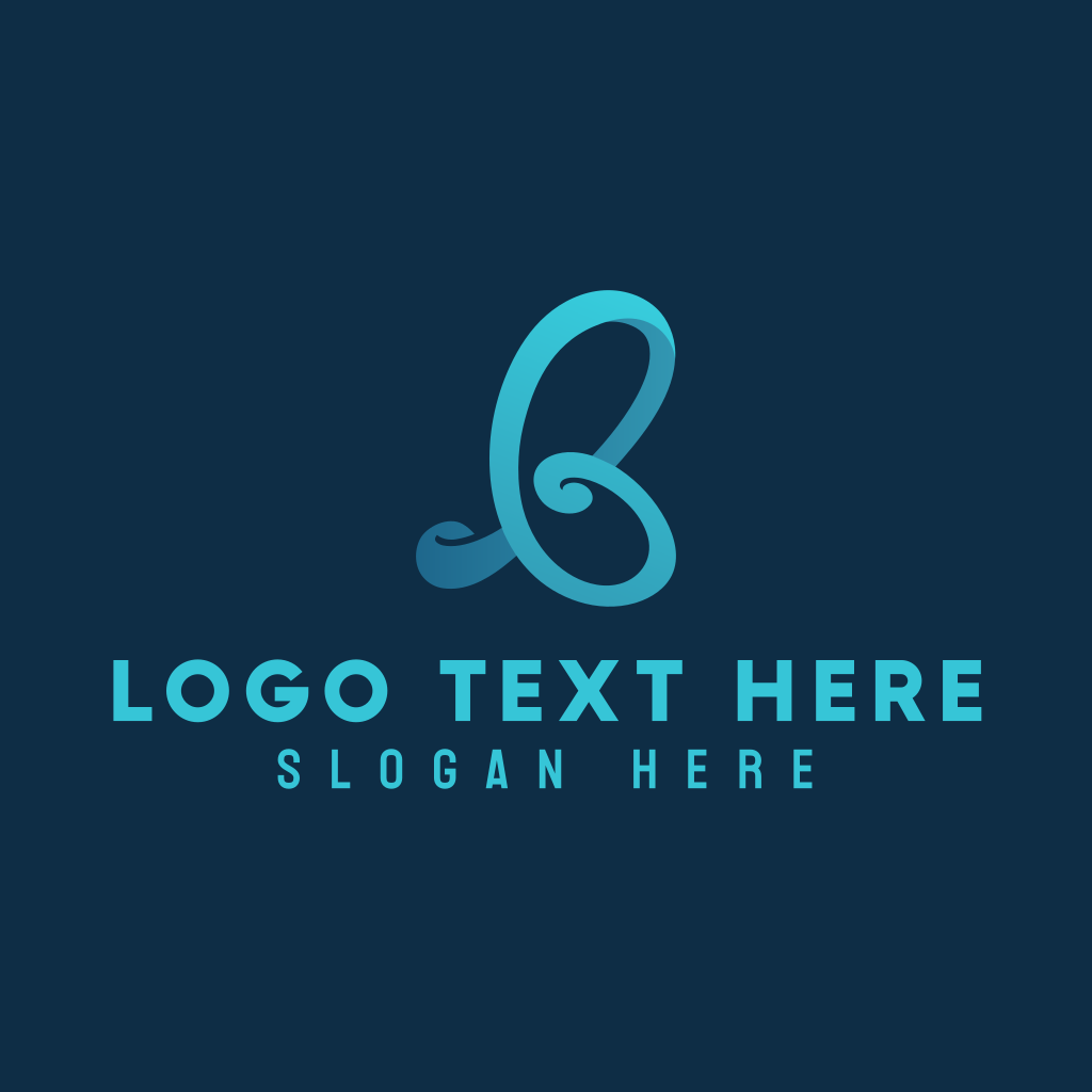 Cursive Letter B Business Logo | BrandCrowd Logo Maker