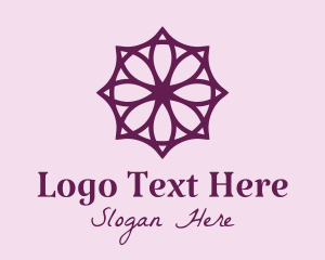 Decoration - Petal Flower Pattern logo design