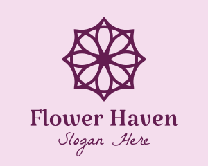 Petal Flower Pattern logo design