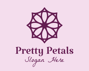 Petal Flower Pattern logo design