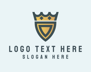 Letter TG - Royal Crown Shield logo design