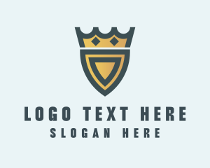 Investment - Royal Crown Shield logo design