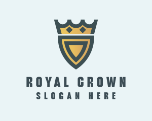 Royal Crown Shield logo design