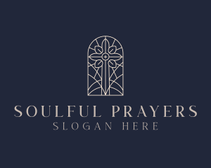 Pray - Worship Christian Church logo design