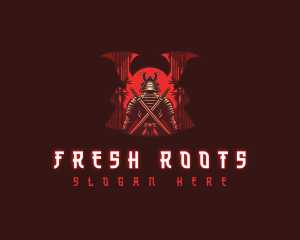 Bamboo Forest Shogun logo design