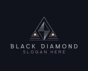 Pyramid Diamond logo design