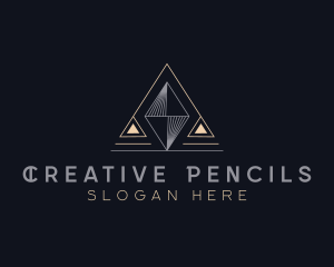 Pyramid Diamond logo design