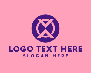 Digital - Arrow Abstract Letter X logo design