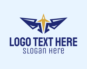 Honorary - Plane Wings Spacecraft logo design