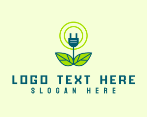 Plant Power Plug Logo