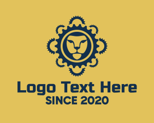 Car Service - Lion Gear Motors logo design