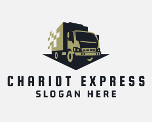 Express Trucking Delivery logo design