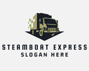 Express Trucking Delivery logo design