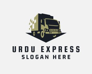 Express Trucking Delivery logo design