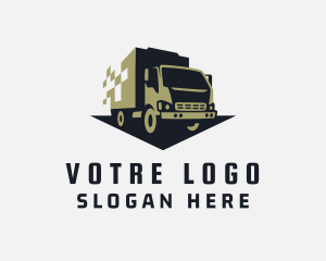 Delivery - Express Trucking Delivery logo design