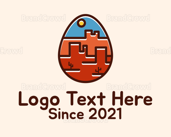 Arizona Desert Egg Logo