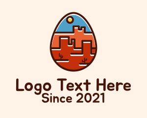 Arizona - Arizona Desert Egg logo design