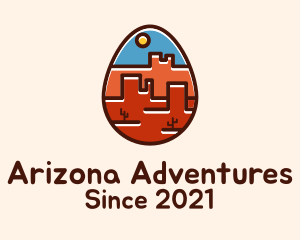 Arizona - Arizona Desert Egg logo design