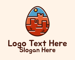 Arizona Desert Egg Logo