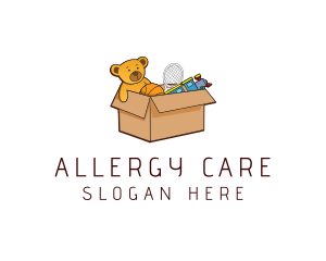 Toy Box Donation logo design