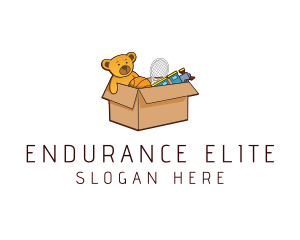 Toy Box Donation logo design