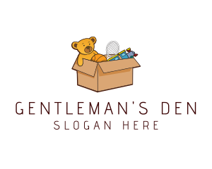 Toy Box Donation logo design