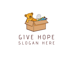 Donation - Toy Box Donation logo design