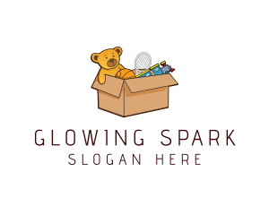 Toy Box Donation logo design