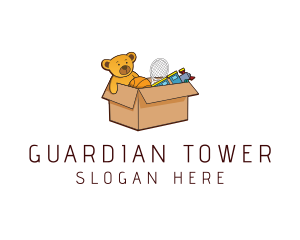 Toy Box Donation logo design