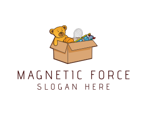 Toy Box Donation logo design